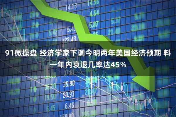 91微操盘 经济学家下调今明两年美国经济预期 料一年内衰退几率达45%